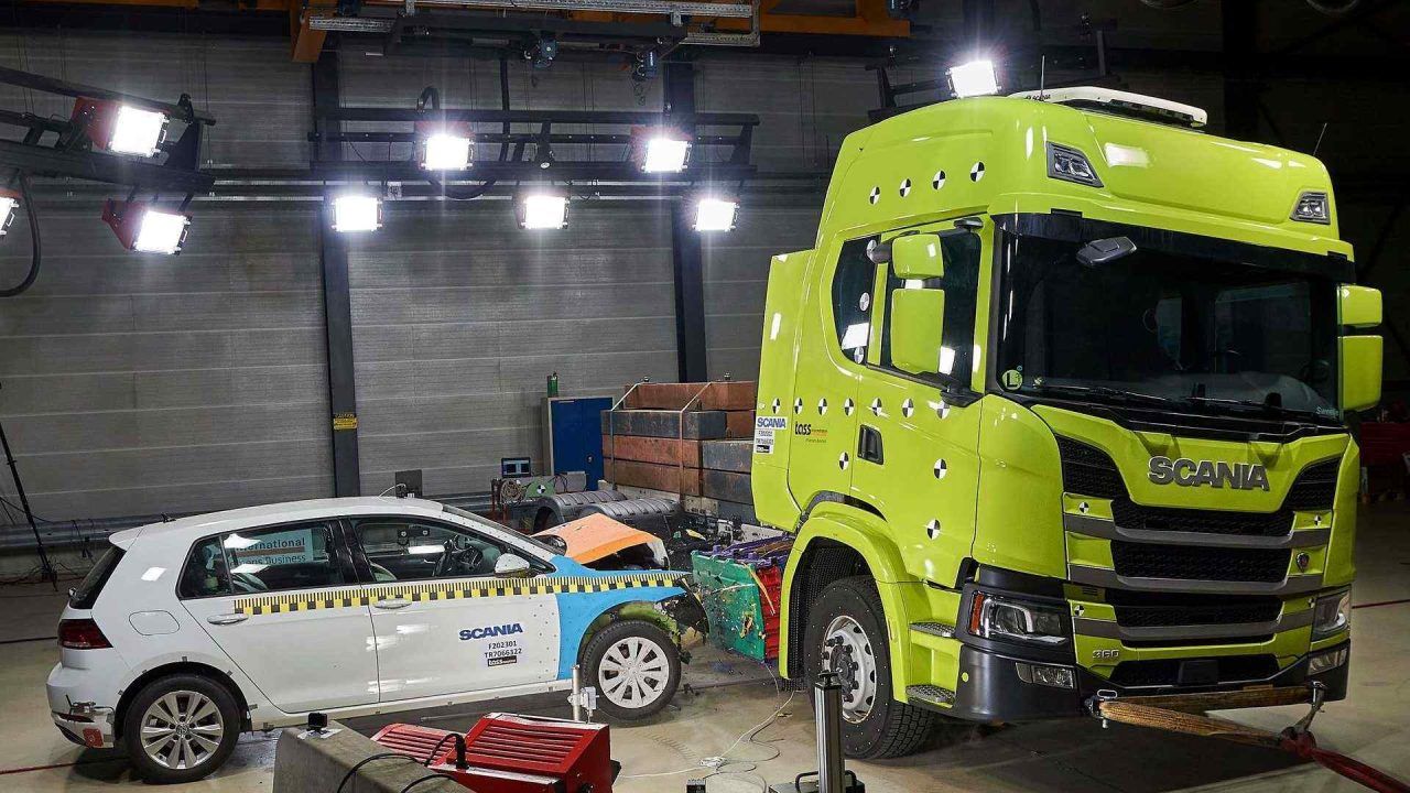 Scania Çarpışma Testi Yayınlandı