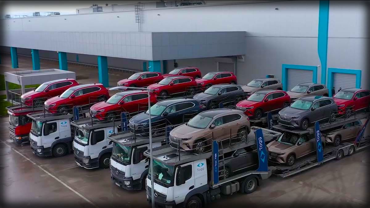 Togg T10X'in İlk Sevkiyat Görüntüleri Paylaşıldı