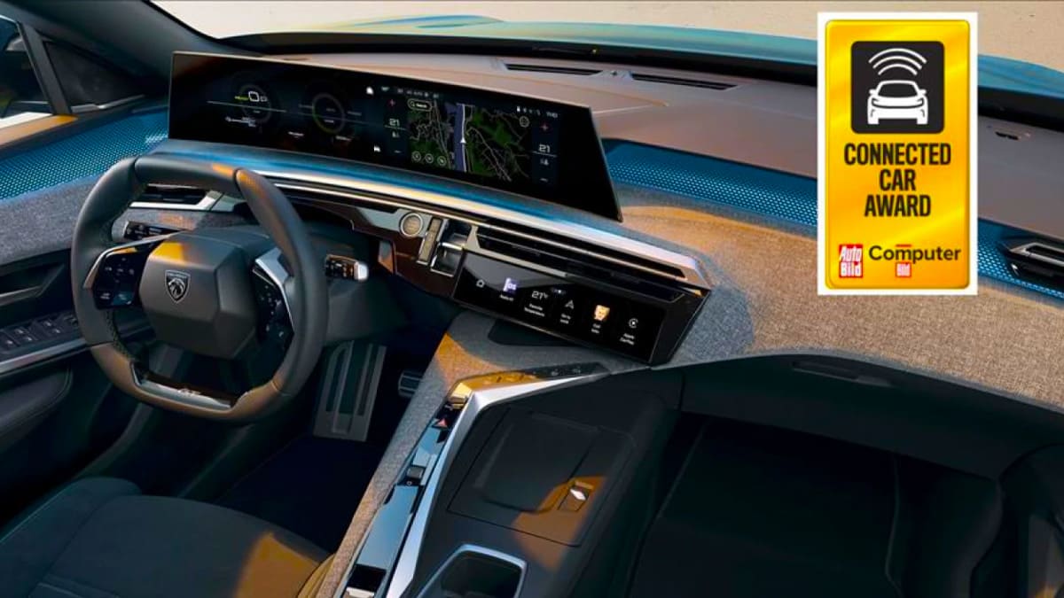 Peugeot Panoramik I-Cockpit, 2023 Bağlantılı Araç Ödülü'nü Kazandı