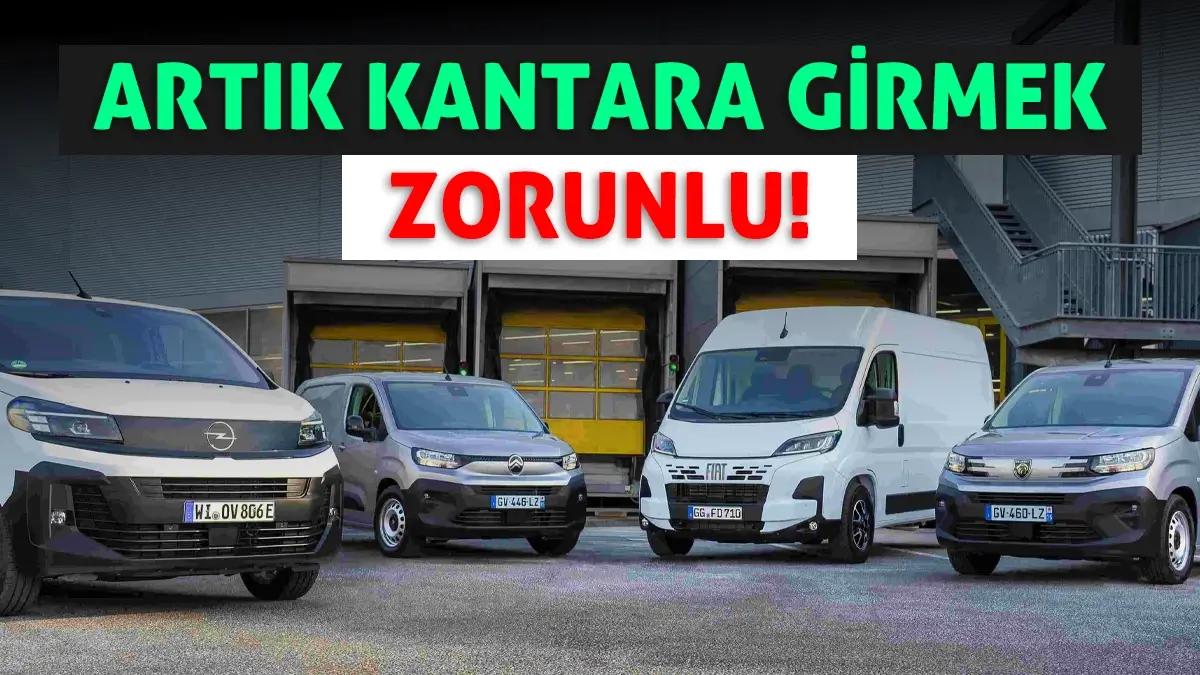 Hafif Ticari Araç Sahipleri Dikkat: Kantar Zorunluluğu Sss